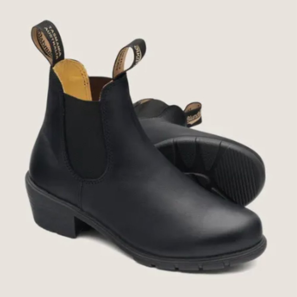 #1671 WOMEN'S SERIES HEELED BOOTS - BLACK 6.5 US Women (3.5 AU/UK*)